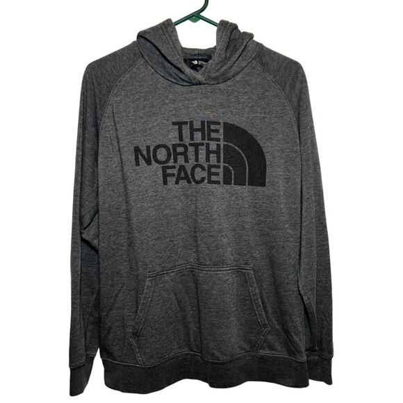 The North Face Women's Gray Hoodie Sweatshirt Size L - Picture 2 of 7
